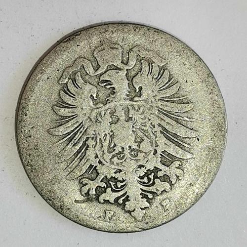 ALMANYA  1874 F    10 PFENNIG