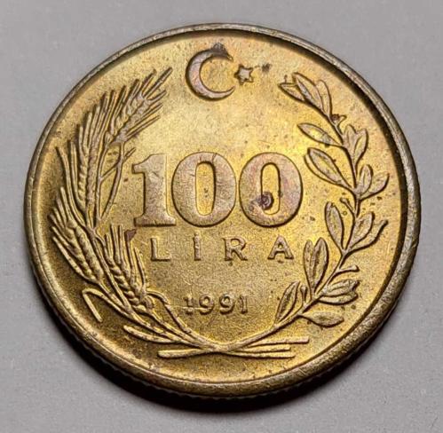 1991 100 LİRA ÇİL #837