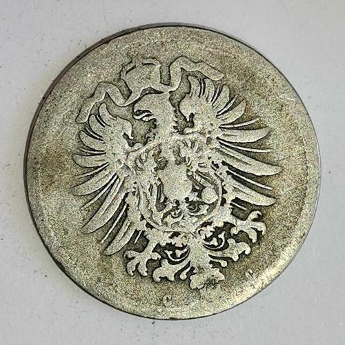 ALMANYA  1874 C    10 PFENNIG
