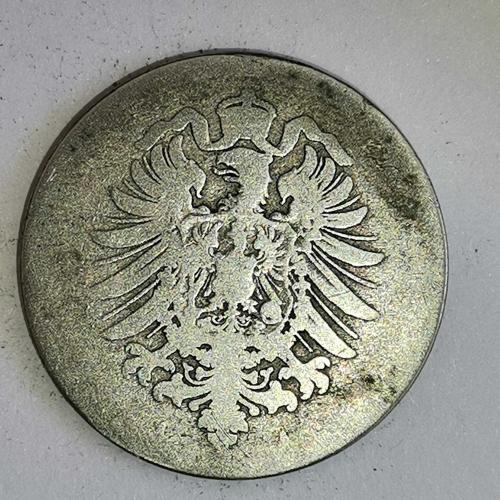 ALMANYA  1875  A    10 PFENNIG
