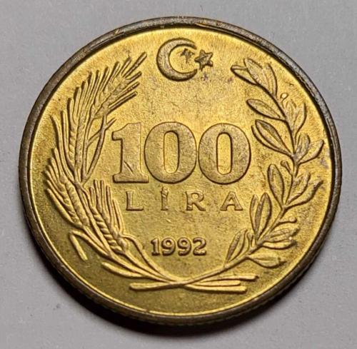1992 100 LİRA ÇİL #840