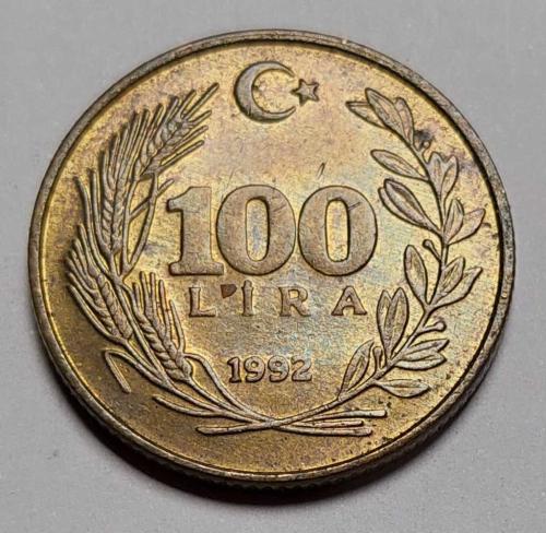 1992 100 LİRA ÇİL #841