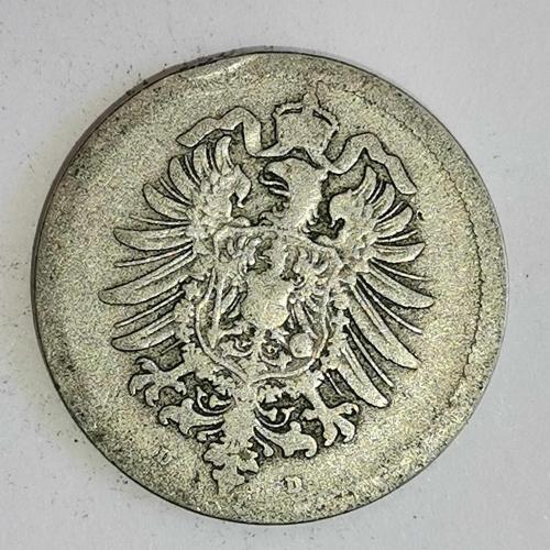 ALMANYA  1876 D    10 PFENNIG