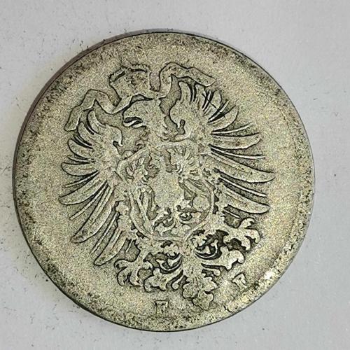ALMANYA  1876 F    10 PFENNIG