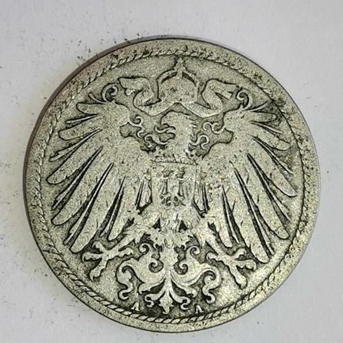 ALMANYA  1890 A    10 PFENNIG