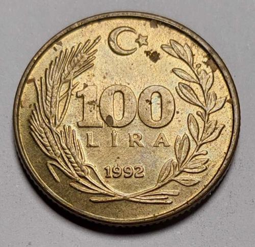 1992 100 LİRA ÇİL #843