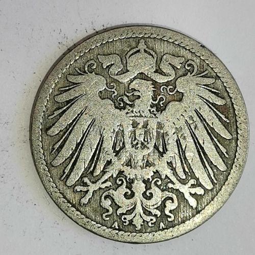 ALMANYA  1890 A    10 PFENNIG