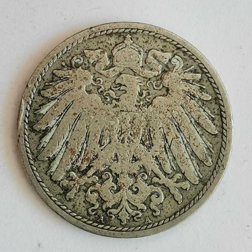 ALMANYA  1900 A     10 PFENNIG