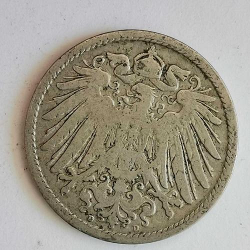 ALMANYA  1900 A     10 PFENNIG