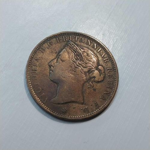 Jersey 1877 Viktorya 1/12 Şilin