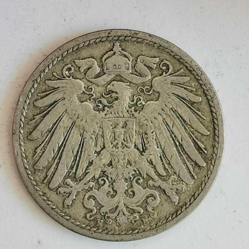 ALMANYA  1901 E     10 PFENNIG