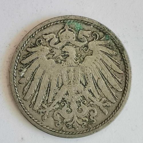 ALMANYA  1901 A     10 PFENNIG