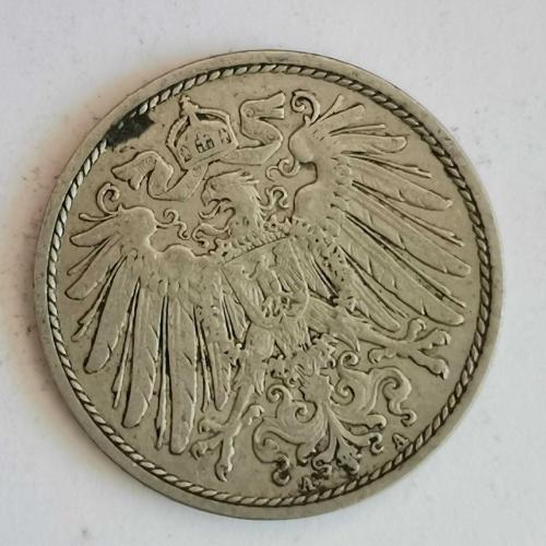 ALMANYA  1902  A     10 PFENNIG