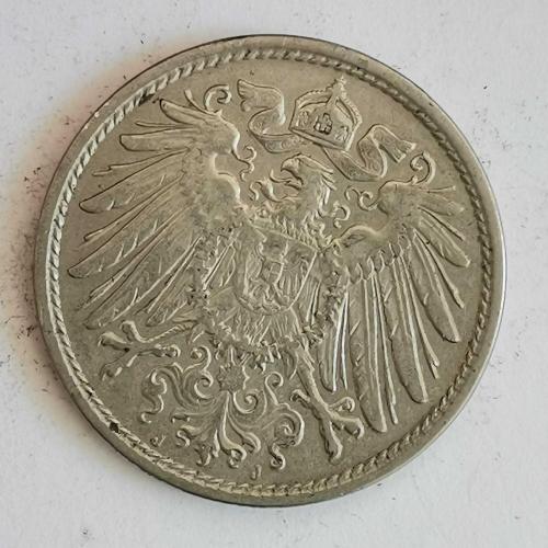 ALMANYA  1912 J    10 PFENNIG