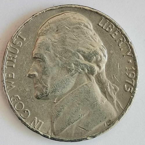 AMERİKA  1975   5  CENT