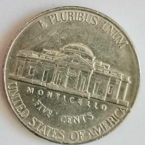 AMERİKA  2001 D   5  CENT