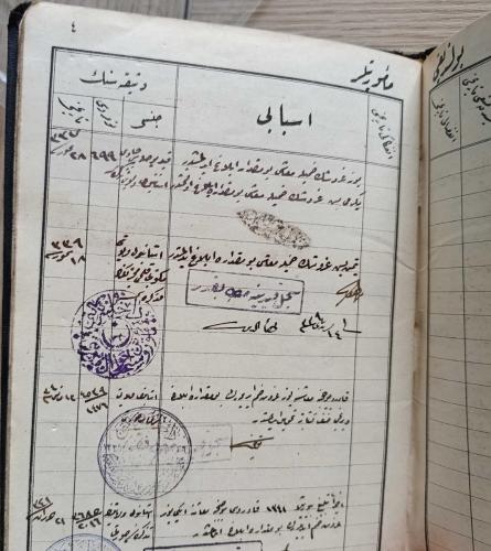 Bir Osmanlı Memuru'nun Sicil Defteri 1909 yılından