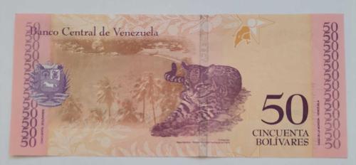 VENEZUELA  2018    50  BOLIVARES