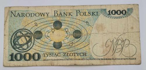 POLONYA  1982   1000 ZLOTY