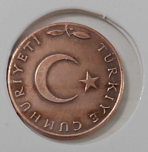 1972 5 KURUŞ MADENİ BRONZ ORİJİNAL 3T1EE2 NADİRDİR