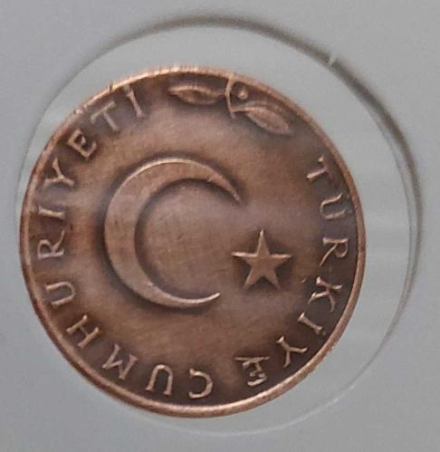 1972 5 KURUŞ MADENİ BRONZ ORİJİNAL 3T1EE2 NADİRDİR