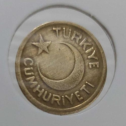 1940 10 PARA ORİJİNAL MADENİ PİRİNÇ 4Ş1VV2 NADİR