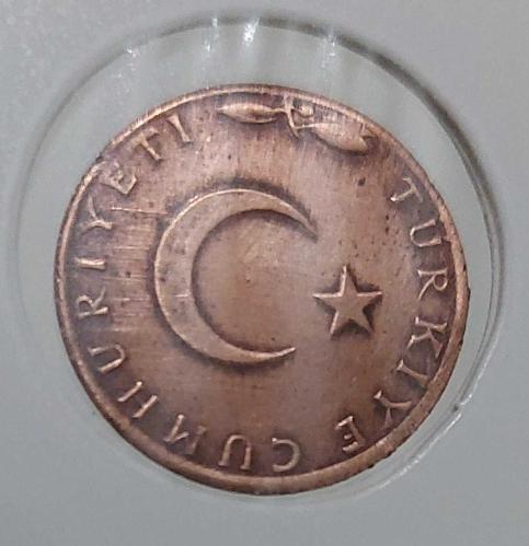 1974 5 KURUŞ MADENİ BRONZ ORİJİNAL 4Y2NN1 NADİRDİR