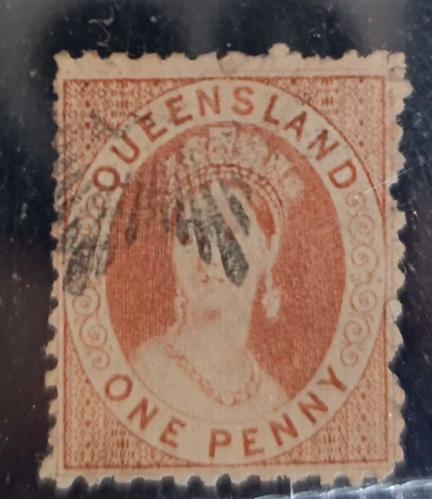 LOT.3 » 1860 - Queensland, Avustralya_ nadir damgalı