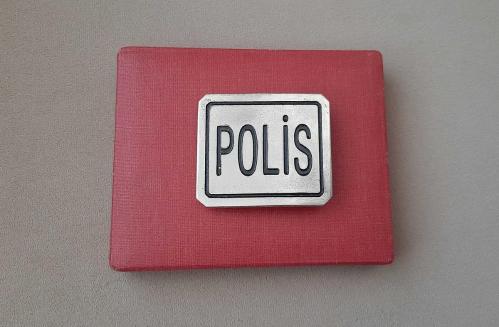 ESKİ - POLİS KEMER TOKASI -  MADALYA C5265