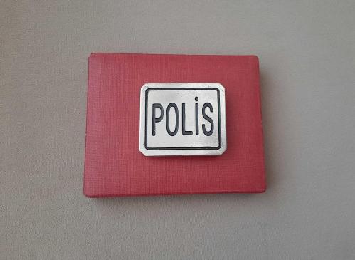 ESKİ - POLİS KEMER TOKASI -  MADALYA C5265