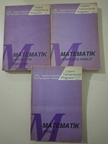 ANADOLU ÜNİVERSİTESİ / MATEMATİK Lisans Tamamlama Programı ( KOMPLEKS ANALİZ /ANALİZ /BİLGİSAYAR PROGRAMLAMA /OLASILIK VE İSTATİSTİK / SOYUT CEBİR...)