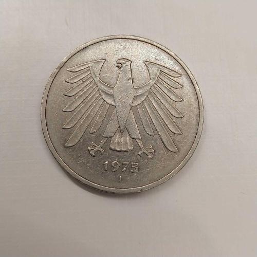 1975 Almanya 5 Mark J Seri