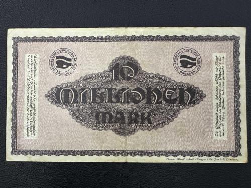 City of Dresden, Almanya 10.000.000 Mark 1923. ÇÇT.