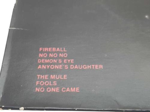 DEEP PURPLE - FIREBALL 33 LP PLAK
