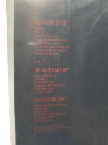U2: ALL I WANT IS YOU (LONGPLAY 33 DEVİR PLAK)