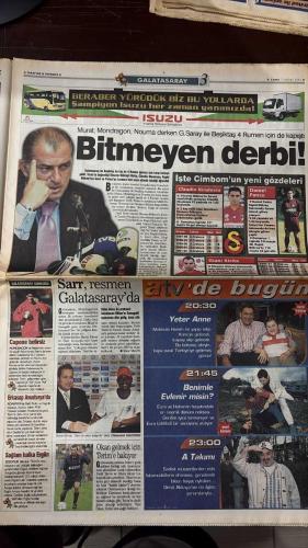 FOTOMAÇ SPOR GAZETESİ - TURKISH NEWSPAPER - DOĞUM GÜNÜ HEDİYESİ  - EKSİKSİZ TAM TAKIM GAZETE - 7 HAZİRAN 2002  FATİH TERİM - MİRCEA LUCESCU - MONDRAGON - MURAT SÖZKESEN - NOUMA - MUHAMMED SARR - HÜSNÜ GÜRELİ - YILDIRIM DEMİRÖREN - SERDAR BİLGİLİ - KİM YOUNG JOO - FRANZ BECKENBAUER - PELE - BÜLENT KORKMAZ - OKAN BURUK - MÜFİT ERKASAP - HAGİ - CLAUDIO NICULESCU - GIANI KİRİTA - DANIEL PANCU - LENCİ - BURAK ELMAS - ÖZER SARAÇOĞLU - YAŞAR YALÇIN - SÜLEYMAN GÜLTEKİN  YİNE KAPIŞTILAR - SARR ARTIK ASLAN - BEŞİKTAŞ KARIŞTI - KİM UNUTULMAZ - FRANSA ERİYOR - PELE BİLE ELEŞTİRDİ - İŞTE KOSTA RİKA - CAPONE BELİRSİZ - ERKASAP AVUSTURYA’DA - SAĞLAM HALKA ERGÜN - BİTMEYEN DERBİ - GALATASARAY GÜNLÜĞÜ - SEUL TÜRKLERİ BAĞRINA BASTI  FENERBAHÇE - GALATASARAY - BEŞİKTAŞ - BAYERN MÜNİH - INTER - MILAN - RAPID BÜKREŞ - DİNAMO BÜKREŞ - SENEGAL - URUGUAY - FRANSA - DANİMARKA - SUUDİ ARABİSTAN - KAMERUN - İSPANYA - PARAGUAY - ARJANTİN - İNGİLTERE - İSVEÇ - NİJERYA