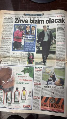 FOTOMAÇ SPOR GAZETESİ - TURKISH NEWSPAPER - DOĞUM GÜNÜ HEDİYESİ  - EKSİKSİZ TAM TAKIM GAZETE - 9 HAZİRAN 2002  ORTEGA - RUI COSTA - CORDOBA - HASAN ŞAŞ - ÜMİT DAVALA - ALPAY ÖZALAN - HAKAN ÜNSAL - EMRE AŞIK - ERGÜN - ŞENOL GÜNEŞ - BÜLENT KORKMAZ - OKAN BURUK - CAN ÇOBANOĞLU - ŞENES ERZİK - MUSTAFA YALÇIN - ŞAFAK KAYARLAR - FATİH DOĞAN  ORTEGA’DAN 4 YILLIK İMZA - ASLAN’DAN MİSİLLEME - CORDOBA GECİKİYOR - BREZİLYA TAMAM - SİZ DE İNANIN - KİMSE TUTAMAZ BİZİ - İŞTAHIMIZ KABARDI - GERİ ÇEKİLMEK YASAK - SAKİN OL! - KUPA HEYECANI EFES İLE YAŞANIR  FENERBAHÇE - GALATASARAY - BEŞİKTAŞ - MİLLİ TAKIM - BREZİLYA - ÇİN - KOSTA RİKA - JAPONYA - RUSYA - MEKSİKA - EKVADOR - FRANSA - URUGUAY - HIRVATİSTAN - İTALYA