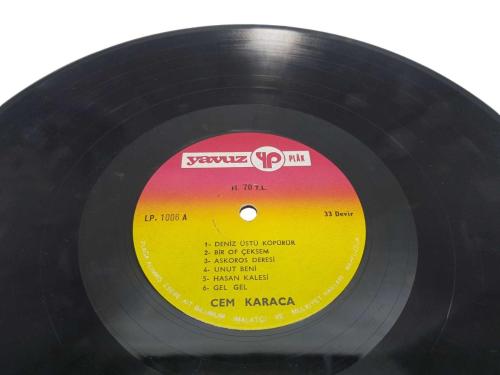CEM KARACA APAŞLAR KARDAŞLAR MOĞOLLAR FERDİ KLEINE'A TEŞEKKÜRLERİYLE LONGPLAY PLAK