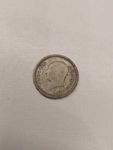 1935 Türkiye Gümüş 25 Kuruş