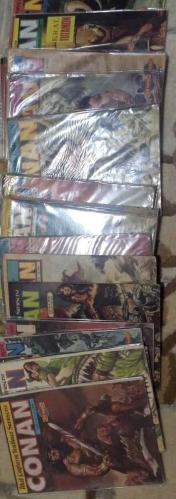 CONAN İlkel Çağların Yenilmez Savaşçısı / ilk seri, küçük boy, 29 fasiküllük lot (açıklamayı okuyunuz)