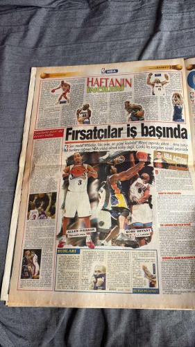 FANATİK BASKET HAFTALIK BASKETBOL GAZETESİ TURKISH NEWSPAPER - DOĞUM GÜNÜ HEDİYESİ  - TAM TAKIM EKSİKSİZ GAZETE   25-31ARALIK  2001  - SAYI: 264-  TURGAY DEMİREL VE AYDIN ÖRS'E MESLEK ÖDÜLÜ  - KARATAŞ ÖDÜL  - ÜLKER NE DİYORSA O  - TED KOLEJ'İ İKİYE KATLADILAR  - TELEKOM'DAN KAÇIŞ YOK  - HARİKASIN TELEKOM  - TÜRK TELEKOM STRASBOURG: ÇOK ÜSTÜNDÜK  - SAPORTADA DEVAM  - CRITIC SHUTTER  - EFES ÇİZME'Yİ AŞAMADI  - EFES PİLSEN: BENETTON TREVISO  - MAÇIN KADER ADAMI  - YENİLGİLER SERİSİ SÜRÜJOR  - KAÇAN SMAÇLAR VE FAULLER  - BUNU HAKETMEDİK  - BENETTON TİTREDİ  - D'ANTONI: GARBAJOSA SAĞOLSUN  - ESRARENGİZ OLAY  - SORUMLU YA DA SORUMSUZ KİM?  - KARA KARTALLAR UMUT SAÇIYOR  - FENER'İN FRENİ PATLADI  - DARÜŞŞAFAKA NİHAYET...  - GENÇ KARTALLAR'IN GÜNÜ  - TURGAY DEMİREL  - AYDIN ÖRS  - KARATAŞ  - EZZETTİN SOMER  - KAMBALA  - MEHMET BATURAL  - ÖZERHUN  - MAHMUDİ  - D'ANTONI  - GARBAJOSA  - MARCUS BROWN  - KEMAL  - ERAT YILMAER  - UMUT  - MURAT ÖZGÜL  - TUNGAY BİEN  - ENGİN ANSÖZ  -