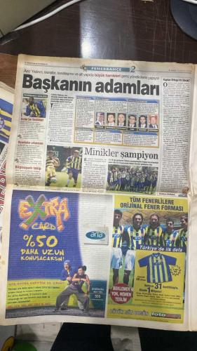 FOTOMAÇ SPOR GAZETESİ - TURKISH NEWSPAPER - DOĞUM GÜNÜ HEDİYESİ  - EKSİKSİZ TAM TAKIM GAZETE - 16 HAZİRAN 2002 PAZAR  HASAN ŞAŞ - AZİZ YILDIRIM - ALİ YILDIRIM - ORTEGA - ALMEYDA - WASHINGTON - SERGEN YALÇIN - AHMET DURSUN - YILDIRIM DEMİRÖREN - HÜSNÜ GÜRELİ - İBRAHİM ALTINSAY - ALİ DÜRÜST - OZHAN CANAYDIN - MONDRAGON - PASCAL NOUMA - BURAK ELMAS - OSCAR CORDOBA - ZAGO - HAKAN ŞÜKÜR - EMRE BELÖZOĞLU - OKAN BURUK - YILDIRAY BAŞTÜRK - LUCIO - MUSTAFA DENİZLİ - ŞENOL GÜNEŞ - SCOLARI - TUNCAY ŞANLI - SERVET ÇETİN - TURHAN SOFUOĞLU - CAFU - CAPELLO  HASAN ŞAŞ DÜNYA YILDIZI OLDU: JUVENTUS 10 MİLYON DOLAR TEKLİF ETTİ - İTALYANLAR HASTA, CAFU TRANSFER İÇİN CAPELLO’YA ÖNERİDE BULUNDU - BREZİLYA MAÇINA DAMGA VURDU, REUTERS ONU İLK 11’E ALDI - GALATASARAY YÖNETİCİLERİNE MESAJ: “ROMA’YA GİTMEYECEĞİM” - FENERBAHÇE’DE MÜTHİŞ HAFTA: ORTEGA GELİYOR, ALMEYDA KARARINI VERİYOR, RAPAIÇ KONUSU NETLEŞECEK - TUNCAY RESMEN FENERBAHÇE’DE, SERHAT’A RAKİP GELDİ - SERVET ÇETİN İÇİN LORANT BEKLENİYOR - TURHAN SOFUO