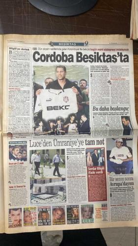 FOTOMAÇ SPOR GAZETESİ - TURKISH NEWSPAPER - DOĞUM GÜNÜ HEDİYESİ  - EKSİKSİZ TAM TAKIM GAZETE - 20 HAZİRAN 2002 PERŞEMBE  RÜŞTÜ REÇBER - ALPAY ÖZALAN - ÜMİT DAVALA - HAKAN ŞÜKÜR - EMRE BELÖZOĞLU - OKAN BURUK - YILDIRAY BAŞTÜRK - ŞENOL GÜNEŞ - HASAN ŞAŞ - BÜLENT KORKMAZ - ERGÜN PENBE - TUGAY KERİMOĞLU - OSCAR RUIZ - AZİZ YILDIRIM - ALİ YILDIRIM - ORTEGA - ALMEYDA - WASHINGTON - SERGEN YALÇIN - AHMET DURSUN - YILDIRIM DEMİRÖREN - HÜSNÜ GÜRELİ - İBRAHİM ALTINSAY - ALİ DÜRÜST - OZHAN CANAYDIN - MONDRAGON - PASCAL NOUMA - BURAK ELMAS - OSCAR CORDOBA - ZAGO - JANCKER - CAPONE  DÜNYA KUPASI’NDA TÜRK YILDIZLAR AVRUPA DEVLERİNİN RADARINDA: EMRE İÇİN ARSENAL, HASAN İÇİN JUVENTUS VE ROMA, ALPAY İÇİN DORTMUND, YILDIRAY İÇİN BAYERN DEVREDE - RÜŞTÜ MANCHESTER UNITED’IN HEDEFİNDE - ÜMİT DAVALA İÇİN MANCHESTER VE MİLAN TAKİPTE - HASAN ŞAŞ’A GALATASARAY’DAN 3 YIL İÇİN 3.3 MİLYON DOLAR TEKLİF - GALATASARAY JANCKER İÇİN BAYERN MÜNİH’LE PAZARLIKTA, FİYAT 5.5 MİLYON DOLARA İNDİ - MONDRAGON’UN FRANSA YASAĞI