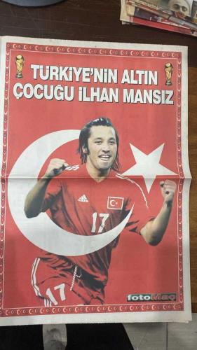 FOTOMAÇ SPOR GAZETESİ - TURKISH NEWSPAPER - DOĞUM GÜNÜ HEDİYESİ  - EKSİKSİZ TAM TAKIM GAZETE -25 HAZİRAN 2002 SALI  ARIEL ORTEGA - REVIVO - AZİZ YILDIRIM - ALİ YILDIRIM - ALPAY ÖZALAN - RÜŞTÜ REÇBER - HASAN ŞAŞ - ÜMİT DAVALA - YILDIRAY BAŞTÜRK - EMRE BELÖZOĞLU - HAKAN ŞÜKÜR - ŞENOL GÜNEŞ - TUGAY KERİMOĞLU - BÜLENT KORKMAZ - FATİH AKYEL - HAKAN ÜNSAL - ABDULLAH ERCAN - ERGÜN PENBE - GILBERTO SILVA - NİHAT KAHVECİ - SİMAO - FİKRET ÜNLÜ - HECTOR CUPER  ORTEGA RESMEN FENERBAHÇE’DE: “10 NUMARA BİZİM DEĞİL, FENERBAHÇE’NİN” - REVIVO İLE DOSTANE GÖRÜŞME, “FORMA VE NUMARA ÖNEMLİ DEĞİL” - AZİZ YILDIRIM: “ORTEGA 4 YIL SONRA BİLE TÜRKİYE’NİN ELÇİSİ OLACAK” - FIFA ALL STAR KADROSUNDA 3 TÜRK: HASAN ŞAŞ, RÜŞTÜ, ALPAY - ŞENOL GÜNEŞ EN İYİ TEKNİK ADAMLAR ARASINDA - ŞİŞLİ BELEDİYESİ MİLLİ TAKIM ANITI İÇİN PROJE YARIŞMASI AÇIYOR - TÜRKİYE YARI FİNALDE BREZİLYA İLE KARŞILAŞACAK, MAÇI KİM MILTON NIELSEN YÖNETECEK - TÜKİYE'NİN ALTIN ÇOCUĞU İLHAN MANSIZ POSTERİ
