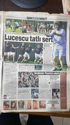 FOTOMAÇ SPOR GAZETESİ - TURKISH NEWSPAPER - DOĞUM GÜNÜ HEDİYESİ  - EKSİKSİZ TAM TAKIM GAZETE -29 HAZİRAN 2002 CUMARTESİ  ELVIR BALİÇ - BURAK ELMAS - FATİH TERİM - HASAN ŞAŞ - ERGÜN PENBE - HAKAN ŞÜKÜR - HAKAN ÜNSAL - OKAN BURUK - ÜMİT DAVALA - RÜŞTÜ REÇBER - ALPAY ÖZALAN - BÜLENT KORKMAZ - YILDIRAY BAŞTÜRK - EMRE BELÖZOĞLU - ŞENOL GÜNEŞ - AZİZ YILDIRIM - ARIEL ORTEGA - REVIVO - GILBERTO SILVA - NİHAT KAHVECİ - SİMAO - HALUK ULUSOY  TÜRKİYE GÜNEY KORE İLE ÜÇÜNCÜLÜK MAÇINDA: “HAYDİ TÜRKİYE ŞEREF KÜRSÜSÜNE” - MAÇ BUGÜN 14.00’TE DAEGU’DA, HAKEM KUVEYT’TEN MANE - HAKAN ÜNSAL VE OKAN BURUK İLK 11’DE, HAKAN ŞÜKÜR FORVETTE - BREZİLYA-ALMANYA FİNALİ YARIN YOKOHAMA’DA - ELVIR BALİÇ GALATASARAY’A İMZA ATTI, “KEFEN GİYERİM, CİMBOM FORMASI GİYMEM” SÖZLERİNİ İNKAR ETTİ - BALİÇ’E 3+1 YILLIK SÖZLEŞME VE YILLIK 1 MİLYON DOLAR GARANTİ - GALATASARAY BREZİLYA’DAN FABIO PINTO VE FELIPE’Yİ GETİRİYOR - FATİH TERİM: “İLK BOMBA BENİM” - PSG’DEN ALEX İÇİN GÖRÜŞMELER SÜRÜYOR - MİLLİ TAKIM POSTERİ TAM SAYFA