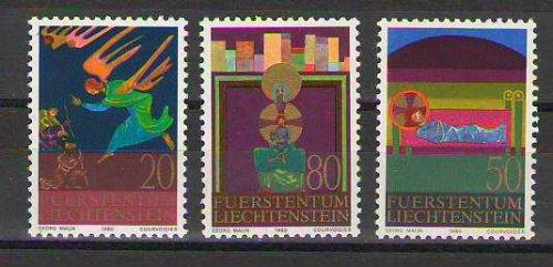 Liechtenstein 1980 Noel / Christmas MNH
