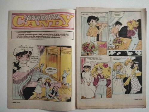 GÜNEŞ ÇOCUK 31 MAYIS 1986 ( ŞEKER KIZ CANDY-YILDIRIM TEĞMEN ) + GÜNEŞ ÇOCUK EKSTRA