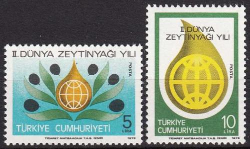 1979 II. DÜNYA ZEYTİNYAĞI YILI TAM SERİ MNH