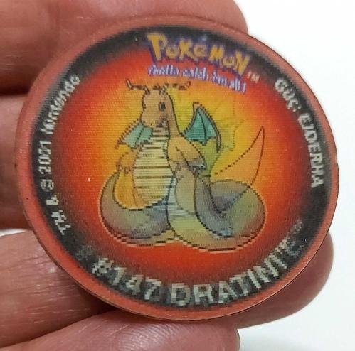 LAYS POKEMON TV TASO 147 DRATINI-148 DRAGONAIR  GÜÇ EJDERNA ÇİFT YANSIMALI ORİJİNAL 5HH1RR NADİR