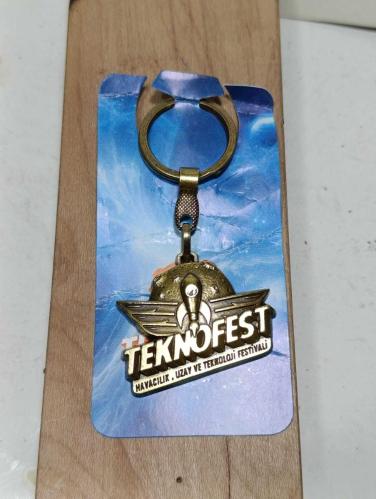 K201----TEKNOFEST METAL ANAHTARLIK
